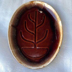 Vintage McCoy Tree of Life Serving platter